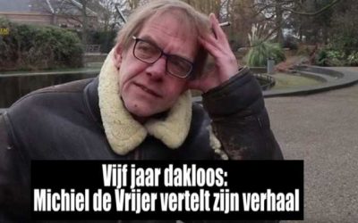 Cineac: Michiel de Vrijer vertelt over vijf jaar dakloos zijn