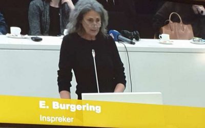 Inspreek tekst Elly Burgering bij vergadering woonagenda 2019 Den Haag