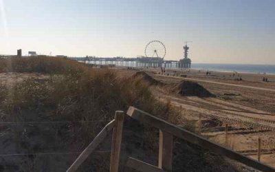 Politie Scheveningen bekeurt strandslapers