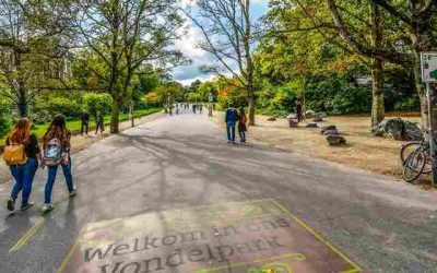 Kort geding om daklozencamping in Vondelpark