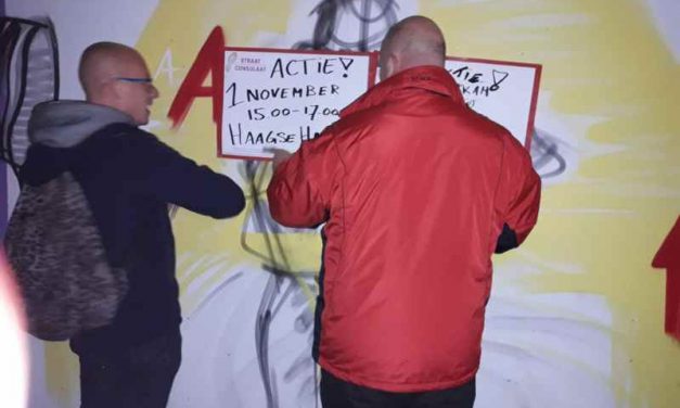 Poster actie in beeld