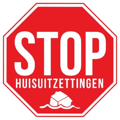 Bond Precaire Woonvormen protesteert bij Staedion tegen huisuitzettingen