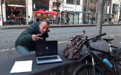 Het gezicht van de daklozen in Den Haag: Martijn