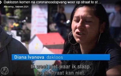 Hart van Nederland: Daklozen komen na coronanoodopvang weer op straat te staan: ‘We vragen niet veel’