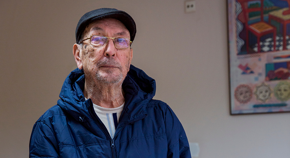 Het gezicht van de daklozen in Den Haag: Frederic Hendrik Burkie