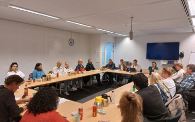 Achterban ging in gesprek met wethouder Vavier over dakloosheid