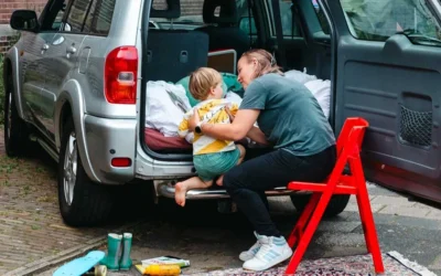 Ook moeders met kinderen raken dakloos. ‘Een drama’