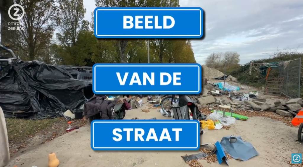 {Video} Dakloze Nathalie in Vlissingen in #BEELDVANDESTRAAT