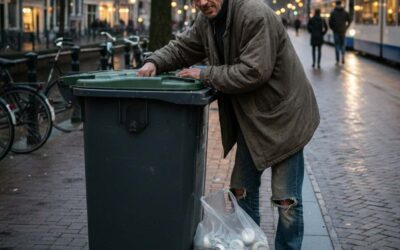 Audiocolumn: Zwerfafval aanpakken, dat zorgt ook voor een nieuwe, levensgevaarlijke beroepsgroep: blikjesrapers