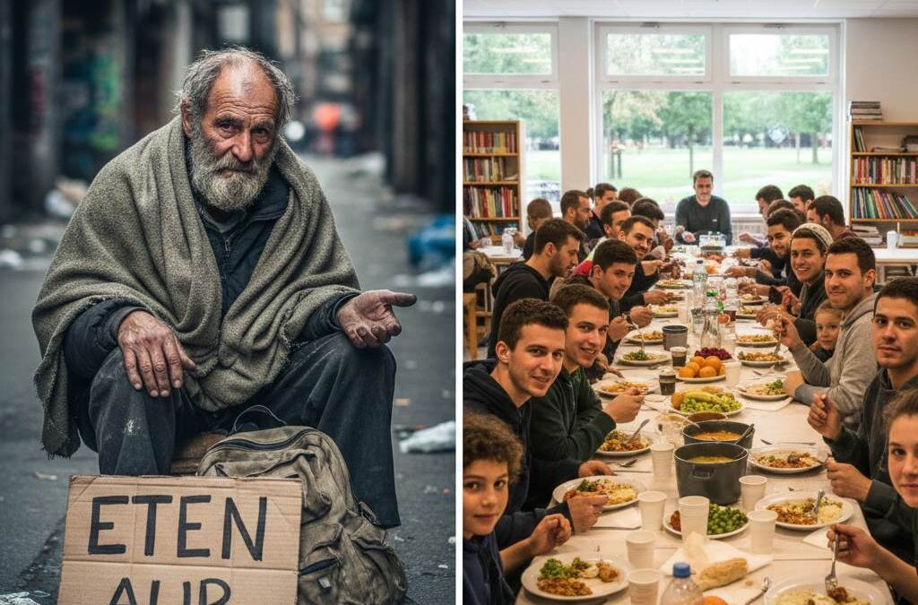 Opinie “Wat wringt is contrast, tussen asielzoeker en dakloze”
