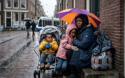 40 dakloze moeders in Amsterdam luiden noodklok: ‘Wij slapen met onze kinderen op straat’