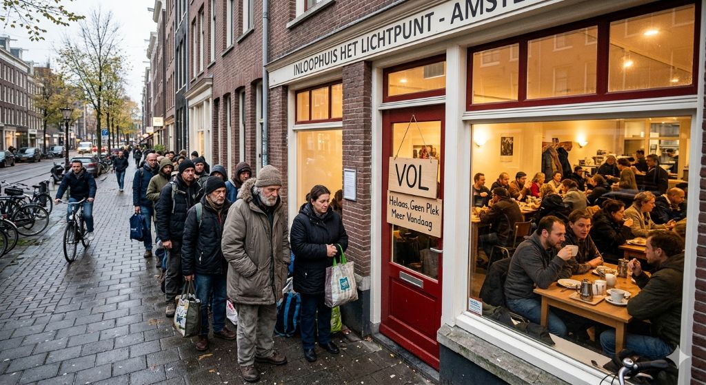 “De meeste inloophuizen zijn overvol”
