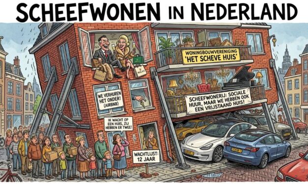 Scheefwoners hard aanpakken: voelt lekker, lost niks op