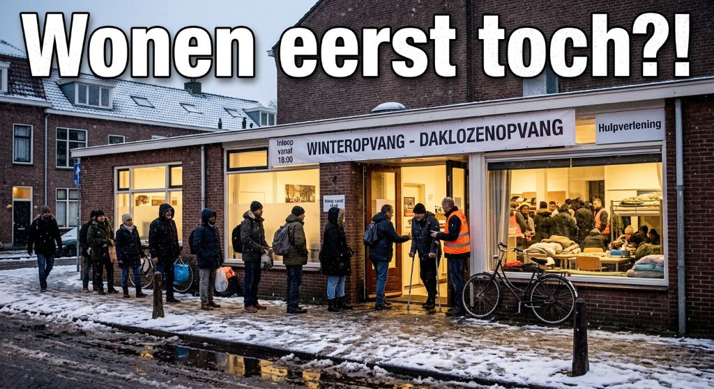 Gemeente verwacht dit jaar meer daklozen in winteropvang: stuk meer bedden beschikbaar